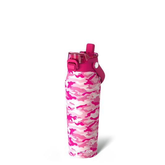 Bottle Buddy 24oz | Pink Camo